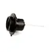 AllPoints 1781099 Server Lid – 1‑1/2 Gal Plastic Beverage Dispenser Cover, Black Finish 1 image