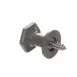 AllPoints 2321125 Shelf Support, Hex Head, #12 x 9/16" Thread, ABS Plastic Hardware for Refrigerators 1 image
