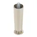 AllPoints 263257 Leg - 1¼" 1" Height Table Base, Matte Nickel Finish, Zinc Die‑Cast, 3/8"‑16 Mounting Stud 1 image
