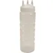 AllPoints 2801402 Tri‑Tip™ Squeeze Bottle, 24 oz Clear, Wide‑Mouth Top, Triple Tip, Markings 1 image
