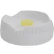 AllPoints 2801935 Squeeze Bottle Cap, FIFO Portion Pal™ Cap with 1 Hole, Clear/White Finish 1 image