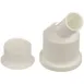 AllPoints 281584 Drain Elbow – White Plastic, 4" Length Commercial Refrigerator Pipe, Hardware 1 image