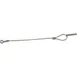 AllPoints 32439 Security Pin with Lanyard, Heavy‑Duty Stainless Steel, 2‑Inch Tamper‑Resistant for Furniture 1 image