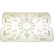 AllPoints 78429 Drain Rack - 1/2 Size Polycarbonate Food Storage Box, Replaces Cambro 20CWD 1 image