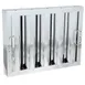 AllPoints 8014138 Exhaust Hood Filter - 12" H x 16" W x 2" D Baffle Stainless Steel Kitchen Filter 1 image