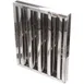 AllPoints 8014155 Exhaust Hood Filter - Grease Filter, Steel, 20" H x 16" W x 2" Thick, UL, Bracket Hook 1 image
