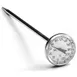 AllPoints 81105 Pocket Thermometer, 0°-220°F Range, 1.75" Dial with Magnifier, Stainless Steel Body 1 image