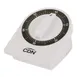 AllPoints 81310 Mechanical Kitchen Timer, 2‑5/8" Diameter Face, Countdown Feature, Metal Build 1 image
