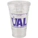 AllPoints 81780 Thermometer Validation Cup – 6-1/4" H x 4" W Acrylic Heavy‑Duty Clear 1 image