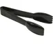 AllPoints CFS460603 - 6" Black Plastic Serving Tongs, Carlisle Design, Durable Kitchen Utensil 1 image