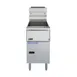 Pitco SSH55-1FD 15" Floor Model Gas Deep Fryer, Full Pot, NG or LP, 50 Ibs, 80.000 BTU 1 image