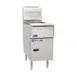 Pitco SSH55-6FD 34" Floor Model Gas Deep Fryer, Full Pot, NG/LP, 300 Ibs, 480.000 BTU ENERGY STAR® 1 image