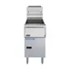 Pitco SSH55R-1FD 15" Floor Model Gas Deep Fryer, Full Pot, 50 Ibs, 100.000 BTU,  Solo Filter System 1 image