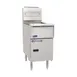 Pitco SSH55R-1FD 15" Floor Model Gas Deep Fryer, Full Pot, 50 Ibs, 100.000 BTU,  Solo Filter System 3 image