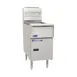 Pitco SSH55R-3FD 34" Floor Model Gas Deep Fryer, Full Pot, Multiple Battery, 150 Ibs, 300.000 BTU 1 image