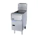 Pitco SSH55R-3FD 34" Floor Model Gas Deep Fryer, Full Pot, Multiple Battery, 150 Ibs, 300.000 BTU 2 image