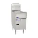 Pitco SSH55R-4FD Floor Model Gas Deep Fryer, NG/LP, 200 Ibs Capacity, 400.000 BTU, Filter System 1 image