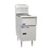 Pitco SSH60R 18" Floor Model Gas Deep Fryer, Full Pot, NG or LP, 60 Ibs, 100.000 BTU 2 image