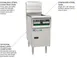 Pitco SSH60W-5FD 18" Floor Model Gas Deep Fryer, NG or LP, 260 Ibs, 500000 BTU, Filter Drawer System 2 image