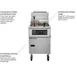 Pitco SSH75-1FD 19" Floor Model Gas Fryer, LP or NG, 75 Ibs, 105,000 BTU, Stainless Steel, ENERGY STAR 2 image