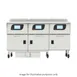 Ultrafryer UG18-2UCP 18" Full Pot Floor Model Gas Deep Fryer, NG or LP, 190 Ibs, 65,000 BTU 1 image
