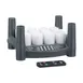 Sterno 60318 Rechargeable Flameless Candle Votive, 11"-3/4 H, LED Flicker, 5/10-Hour Timer, White - Set 1 image