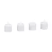 Sterno 60320 Flameless Tealight Candle, Rechargeable LED, Amber, 40-Hour Run, Stackable, 4/Pack 1 image