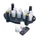 Sterno 60332 LED Candle Set, 3 Color Modes, 5 Brightness Levels, 30-Hour Run Time, UL Certified 1 image