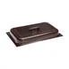 Sterno 70112 Dome Cover - Rectangular Steel Chafing Dish Cover with Copper Vein Finish 1 image