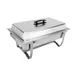 Sterno 70153 Buffet Chafer 8‑Pc Set, Rectangular 8 Qt Steel, 4" Water Pan, Two 2" Food Pans 2 image