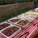 Sterno 70168 Set - 9 Wire Racks, 9 Water Pans, 18 Half Food Pans/Lids, 9 Sporks & Tongs - 1/Set 3 image