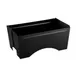Sterno 70266 Windguard Fold-Away Chafer, Black, Holds Pans, Folds Flat to 1-3/4″, Uses Chalk Markers 1 image