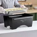 Sterno 70266 Windguard Fold-Away Chafer, Black, Holds Pans, Folds Flat to 1-3/4″, Uses Chalk Markers 9 image