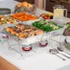 Sterno 70490 Wire Rack, 12"×23"×7.72", Steel, Reusable, Holds Aluminum Pans - 1/Case 5 image