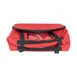 Sterno 71575 Insulated Food Delivery Bag – Large Red Foldable Carrier, 15" x 23" x 13.5" (holds 6 full‑size pans), antimicrobial tear‑resistant vinyl liner, foam insulated, reinforced stitching, heavy‑duty shell handles 2 image