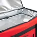 Sterno 71576 Red Insulated Food Carrier 15" x 23" x 13.5" Leak‑Proof Bag Holds Six Pans, Vinyl Liner 4 image