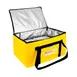 Sterno 72038 - Insulated Food Delivery Bag, 16"L x 24"W x 14"H, Yellow Watertight Antimicrobial Vinyl Liner, Holds 3 Pans or 3 SpeedHeat™ Kits, Multi‑Layer Foam Insulation, Reinforced Stitching 2 image