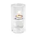 Sterno 80120 Nikola Lamp, 4½" H x 2⅜" Dia Glass Candle Holder for Soft Light® Wax Candles - 6/Case 1 image