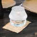 Sterno 80130 Chatterly Lamp, 3½" H x 3¼" Dia Frost Glass Shade, Fits 8-12hr Wax Candles - 6/Case 3 image