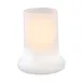 Sterno 80132 Bondir Lamp, Frosted Glass, 4½" H x 3¾" Dia., Fits 15-36 Hr Wax Candles - 6/Case 1 image