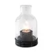 Sterno 80134 Edison Lantern Lamp, 5½" H x 3¼" Dia., Clear Glass, Wax Candle Compatible, - 6/Case 1 image