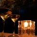 Sterno 80140 Joule Lamp, Frosted Glass Candle Holder, 4" H x 3-1/8" Dia., Light Candles - 1/Case 3 image