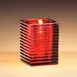 Sterno 80148 Kelly Lamp, 4" H x 2-7/8" Dia., Glass, Red, for 8-18 Hr Light Wax Candles - Case 4 image