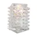 Sterno 80162 Candle Lamp, 4-3/8" H x 3-7/8" Dia., Glass, Fits 15‑30 Hr Light Wax Candles – Case 1 image