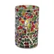 Sterno 80204 Malta Lamp, 4-31/32" H x 3-9/32" Dia., Amber, Glass Globe, Liquid Wax Candle - 6/Case 1 image
