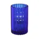 Sterno 80210 Paragon Candle Lamp, 5" H x 3-1/8" Dia., Glass, Blue, Fits 24-36hr Soft Wax - 6/Case 1 image