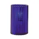 Sterno 80210 Paragon Candle Lamp, 5" H x 3-1/8" Dia., Glass, Blue, Fits 24-36hr Soft Wax - 6/Case 2 image