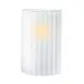 Sterno 80218 Candle Lamp, 5" H x 3-1/8" Dia Glass, Fits 24-36hr Wax or Flameless Candles - 6/Case 2 image