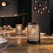 Sterno 80222 Pub Candle Lamp, 4½" H x 3" Dia., Resin/Plastic, Globe, Light Wax or Flameless, - 6/Case 2 image