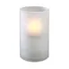 Sterno 80256 Katama Candle Lamp, 5" H x 3" Dia Glass Round, for 24‑36hr Wax Candles - 1/Case 1 image